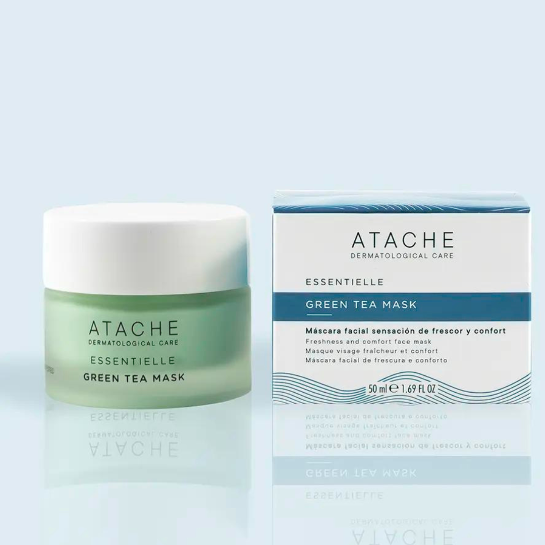 Atache green tea mask LuxDermaStore