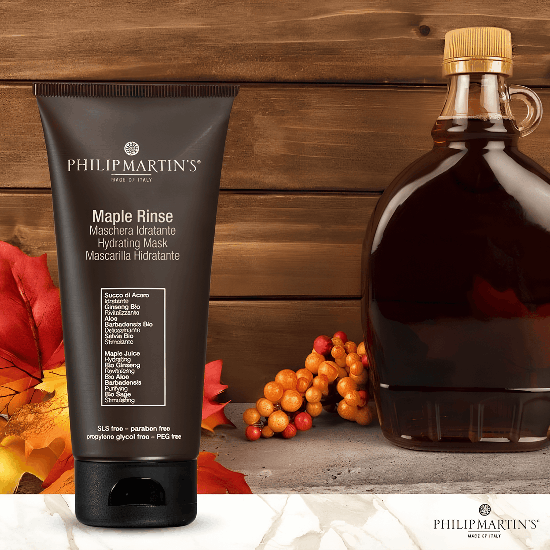 Maple Rinse: Rewolucyjna maska do włosów od Philip Martin’s LuxDermaStore