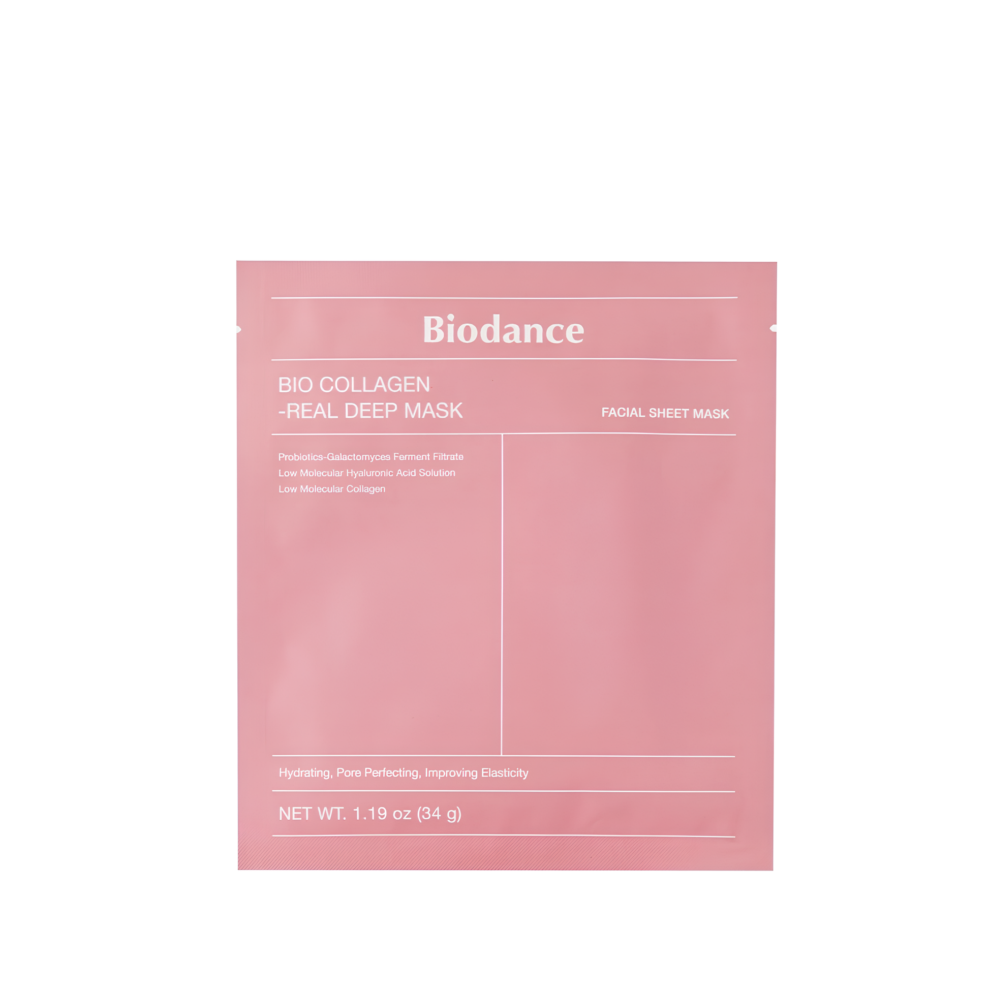 Biodance - Bio-Collagen Real Deep Mask | Kolagenowa nawilżająca maska w płachcie - LuxDermaStore